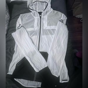 Blanc Noir nylon jacket. BLACK FRIDAY SALE